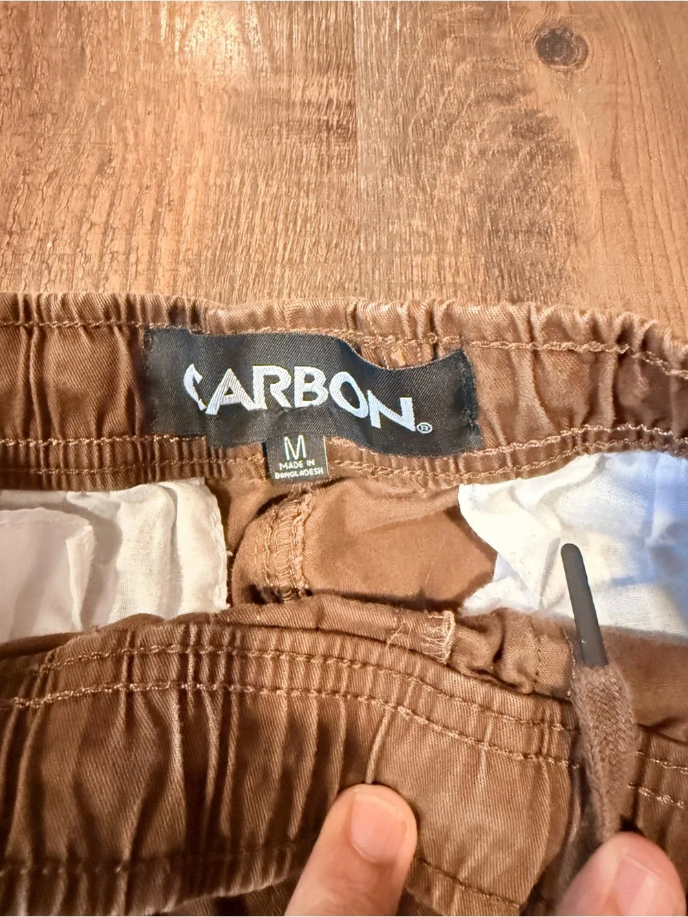 Carbon Men's Cargo Pants in Brown